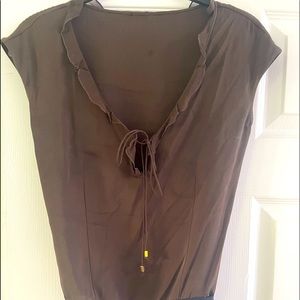 Theory silk bodysuit - P